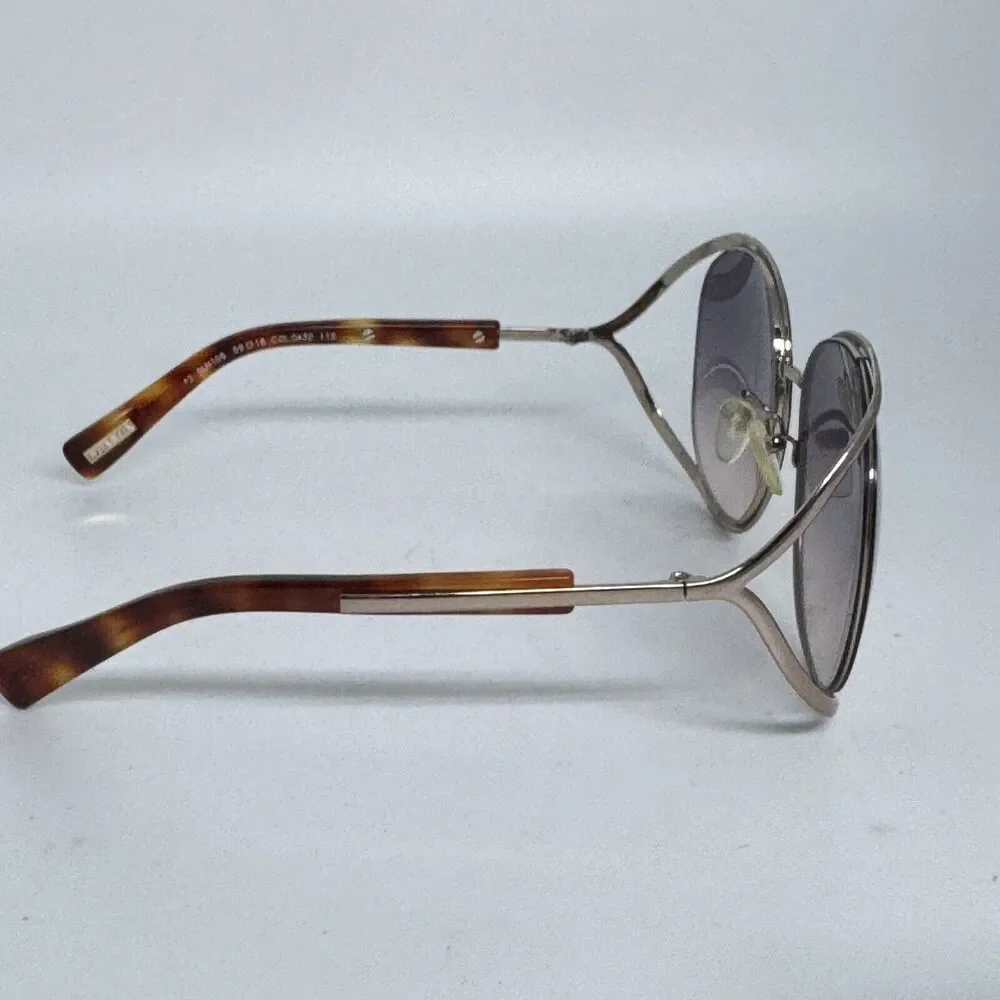 B&L RayBan Bausch‎ & Lomb Gray Spinal Tap Square Wrap W2660 Lens Frame H15574